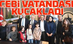 Araklı Belediye Başkanı Çebi, Vatandaşları Bayramda Kucakladı