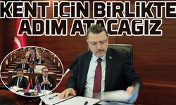Trabzon Büyükşehir Belediye Başkanı  Ahmet Metin Genç, “Kent İçin Birlikte Adım Atacağız”