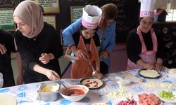 Rize'de Özel Eğitim Öğrencileri Pizzalarını Kendi Elleriyle Yaptı