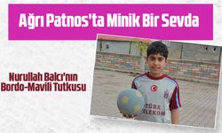 Ağrı Patnos'ta Minik Bir Sevda: Silinen Trabzonspor Logosunu Kendisi Çizdi