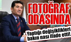 Ortahisar Belediye Başkanı Ahmet Kaya, Cumhurbaşkanı Erdoğan'ın Fotoğrafını Yeniden Asarak Açıklama Yaptı