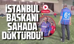 İstanbul Başkanı Aldı Formayı Sahada Trabzonspor Forması İle Boy Gösterdi!