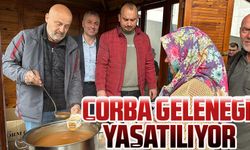 Trabzon'un Çarşıbaşı İlçesi Semt Pazarında Çorba Geleneği Yaşatılıyor