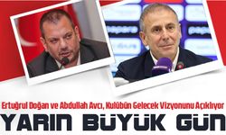Trabzonspor Başkanı Ertuğrul Doğan ve Abdullah Avcı, Kulübün Gelecek Vizyonunu Açıklıyor