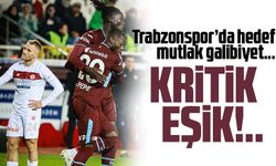 Trabzonspor'da Sivasspor maçı öncesi hedef mutlak galibiyet: Üçüncü sıra için kritik eşik!