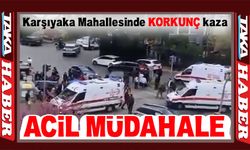 Trabzon Karşıyaka Mahallesinde Meydana Gelen Kaza: 7 Yaralı