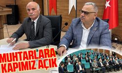 Türkiye Muhtarlar Konfederasyonu Genel Başkanı Bekir Aktürk, Ortahisar Mahalle Muhtarları İle Buluştu