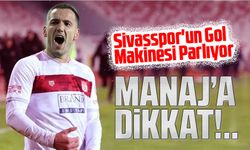Rey Manaj, Sivasspor'un Gol Makinesi Olarak Parlıyor