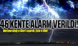 Meteoroloji 46 Kenti Uyarıyor: Kuvvetli Yağış ve Fırtına Tehlikesi!
