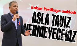İçişleri Bakanı Ali Yerlikaya'dan Açıklama Geldi; Asla Taviz Vermeyeceğiz!