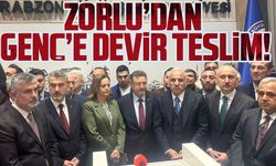 Trabzon Büyükşehir Belediyesi'nde Görev Değişikliği; Zorlu'dan, Genç'e Devir Teslim
