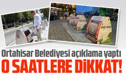 Ortahisar Belediyesi Çöp Konteynırı konusunda açıklama yaptı