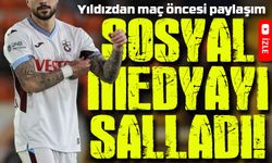 Trabzonspor'un Yıldız Gencinden Final Maçı Öncesi Anlamlı Paylaşım: "Kupayı Kaldıracağız!"