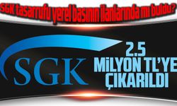 "SGK Genel Müdürlüğü Tasarruf Adı Altında İlan Limitlerine Uymuyor"