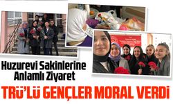 Trabzon Üniversitesi Öğrencilerinden Huzurevi Sakinlerine Anlamlı Ziyaret