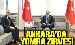 Yomra Belediye Başkanı Mustafa Bıyık, Ulaştırma ve Altyapı Bakanı Abdulkadir Uraloğlu'nu Ziyaret Etti