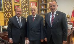Çetin Rıza Tanış, MHP Lideri Devlet Bahçeli’yi ziyaret etti, ‘Üretken Belediyecilik Hizmetlerini’ anlattı ve ekledi