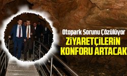 Trabzon Büyükşehir Belediye Başkanı Ahmet Metin Genç’ten Çal Mağarası’na Ziyaret
