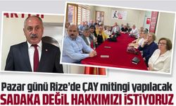 CHP Artvin İl Başkanı Orhan Atan, çay üreticilerinin yaş çay alım fiyatlarına yönelik taleplerini dile getirdi