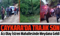 Trabzon'un Çaykara İlçesinde Trafik Kazası: Bir Ölü, Bir Yaralı