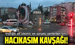 Trabzon’da trafiği en sıkıntılı en sorunlu yerlerden biri Hacıkasım Mevkii