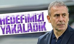 Trabzonspor teknik direktörü Abdullah Avcı, Ankaragücü galibiyetini değerlendirdi