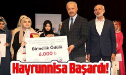 Trabzonlu Öğrencilerden Gurur Verici Başarı; Hayrunnisa Yıldız birinci oldu
