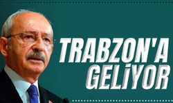 Cumhuriyet Halk Partisi'nin önceki genel başkanı Kemal Kılıçdaroğlu, Trabzon'a geliyor