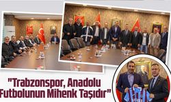 MHP Trabzon İl Başkanı Ömer Ayar’dan Trabzonspor’a Ziyaret  "Trabzonspor, Anadolu Futbolunun Mihenk Taşıdır"