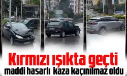 Trabzon Ortahisar'da Trafik Kazası: İki Araç Çarpıştı
