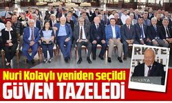 TGK’da Genel Başkan Nuri Kolaylı Güven Tazeledi