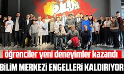 Trabzon Özdemir Bayraktar Bilim Merkezi’nde 10-16 Mayıs Engelliler Haftası kapsamında etkinlik gerçekleştirildi