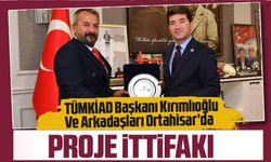 TÜMKİAD Başkanı Ahmet Salih Kırımlıoğlu Ve Arkadaşları Ortahisar’da