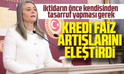 CHP Trabzon Milletvekili Sibel Suiçmez, iktidarın önce kendisinden tasarruf yapması gerektiğini söyledi