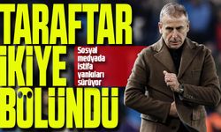 Trabzonspor'da Avcı'nın İstifa Sesleri Devam Ediyor; Taraftar İkiye Bölündü!