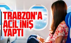 Türk Hava Yolları Uçağı Trabzon'a Acil İniş Yaptı