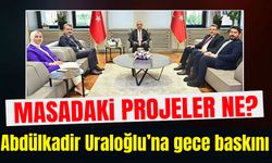 Trabzon Heyeti, Ulaştırma ve Altyapı Bakanı Abdülkadir Uraloğlu ile Gece Baskını Yaptı