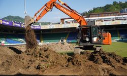 Çaykur Di Di Stadyumu'nda Yenileme Çalışmaları Başladı