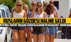 973 Rus Turisti Taşıyan Astoria Grande Kruvaziyeri Samsun Limanı'na Demirledi