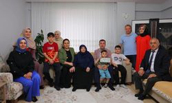 Bayburt Valisi Şehit ve Gazi Ailelerini Bayramda Unutmadı!