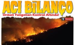 İzmir'de Orman Yangınları Kontrol Altında! 500 Hektarlık Alan Etkilendi