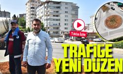 Trabzon Büyükşehir Belediyesi Çukurçayır Mahallesi'nde Yapılan Yeni Kavşakla Trafiği Düzenledi