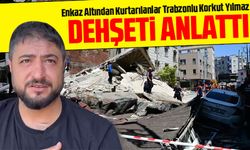 İstanbul Küçükçekmece'de Enkaz Altından Kurtarılanlar Trabzonlu Korkut Yılmaz, Yaşadıklarını Anlattı