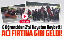 Rize Fırtına Deresi'nde Serinlemek İçin Suya Giren 6 Öğrenciden 2'si Hayatını Kaybetti