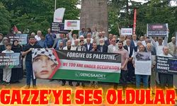 Saadet Partisi Trabzon Gençlik Kolları Özgür Filistin için yürüyüş yaptı