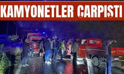 Rize İkizdere'de Korkutan Kaza: İki Kamyonet Çarpıştı, 4 Kişi Yaralandı