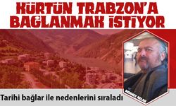 Mehmet Aslan Kürtün'ün Trabzon İlçesi Olarak Bağlanma İsteği ve İdari Durumunu açıkladı