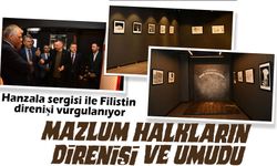 Trabzon Kültür Yolu Festivali'nde "Hanzala" Sergisi: Filistin'in Direniş Ruhunu Yansıtan Eserler