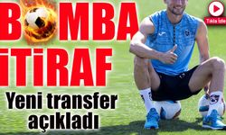 Trabzonspor'un Yeni Bomba Transferi İlk Defa Açıklama Yaptı: Bordo Mavi Formayı Giydi!