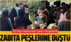 Trabzon'da Dilencilere Karşı Büyük Operasyon! 20 Kişi Hakkında İşlem Başlatıldı